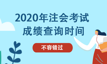 海南省2020注冊(cè)會(huì)計(jì)師考試成績(jī)查詢(xún)