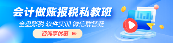 會計(jì)做賬報(bào)稅私教班（第十一季）