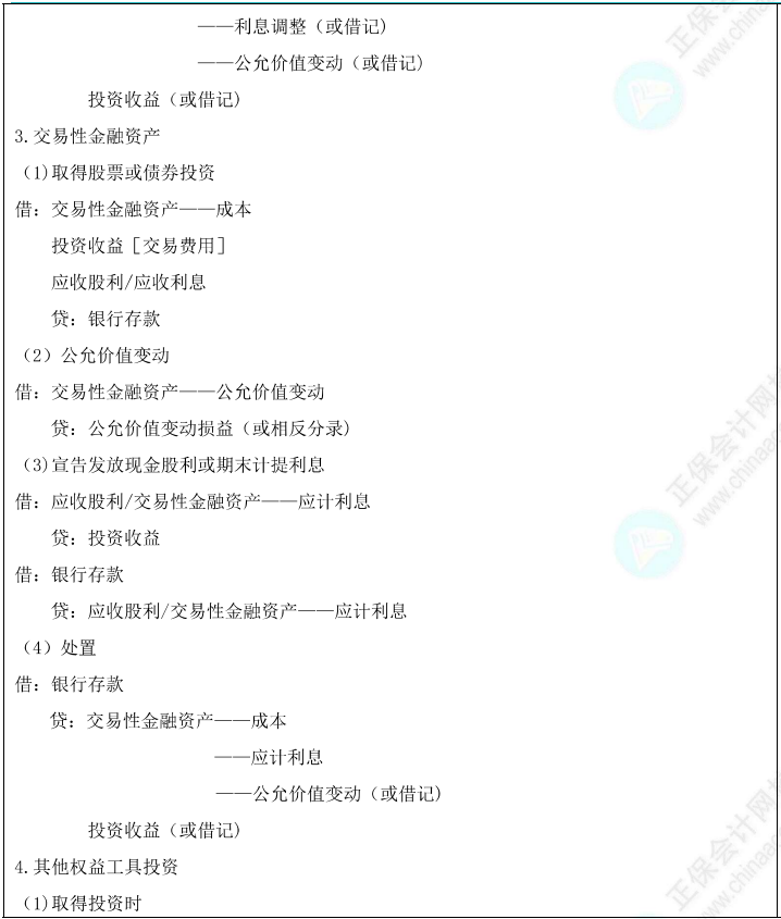 金融資產(chǎn)的核算2