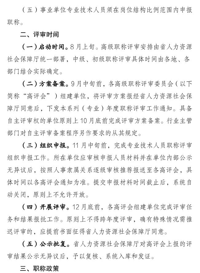 關(guān)于做好2025年度全省職稱評(píng)審工作的通知2